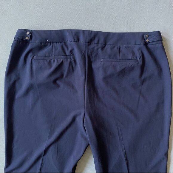 Roz & Ali The Signature Fit Navy Blue Dress Pants Women’s Size 22 - Picture 3 of 11